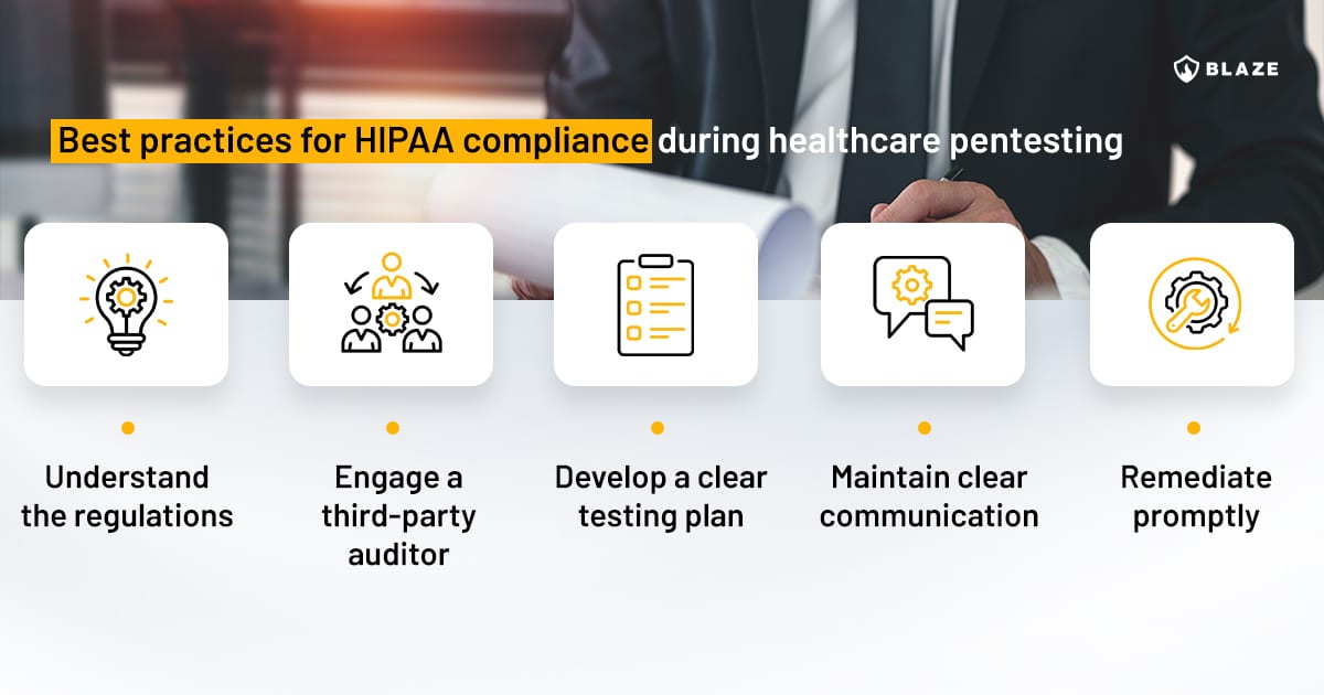 Best practices HIPAA and healthcare pentesting
